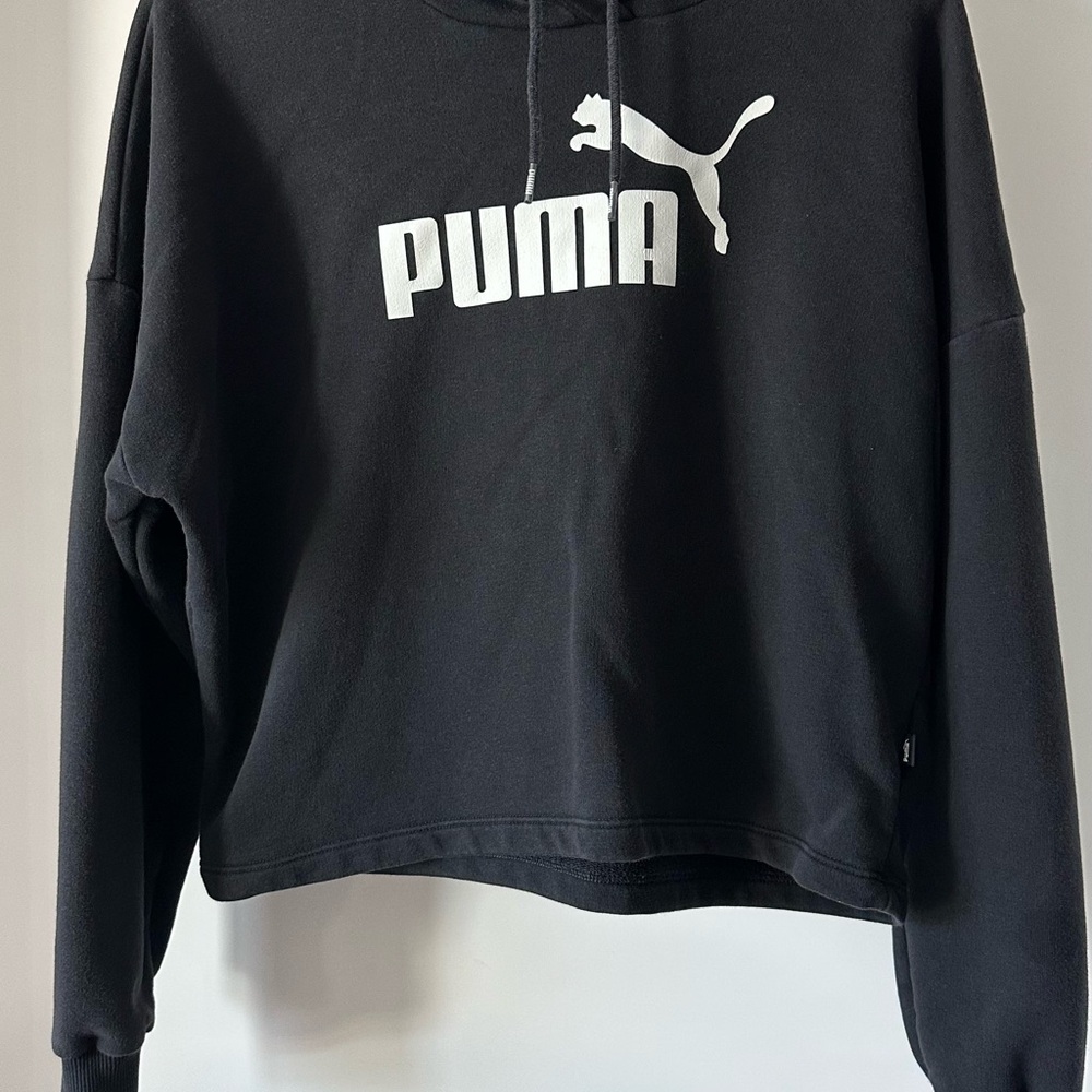 PUMA Women's Black Pullover Sweater